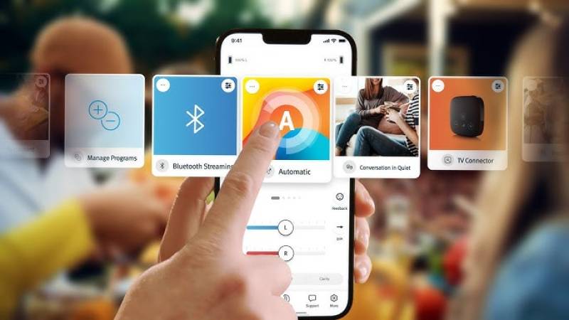 ajustement de ses appareils auditifs intra-auriculaires grâce à une application